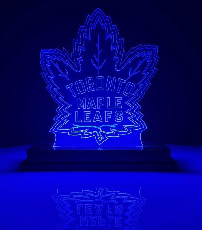 Toronto Maple Leafs Led Lit | Luxury | Gift | Room Decor | Man cave | Garage | Sports & Car Enthusiasts - Image 2